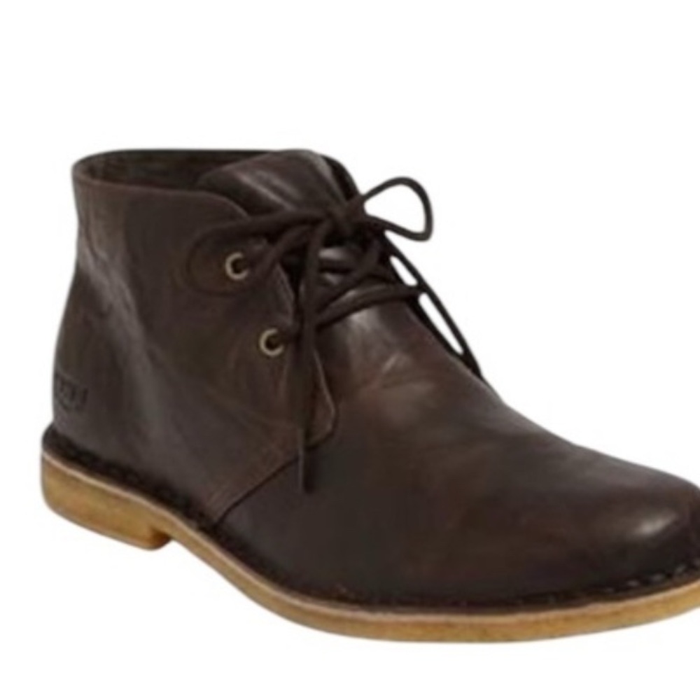 UGG Men's Dark Brown Chukka Boots